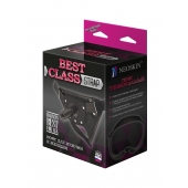 Черный пояс для насадок BEST CLASS STRAP - LOVETOY (А-Полимер) - купить с доставкой в Раменском