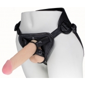 Пояс харнесс BEST UNI strap с 2 насадками - 18 и 22 см. - LOVETOY (А-Полимер) - купить с доставкой в Раменском