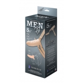 Телесный мужской парапротез MEN STYLE - 15 см. - LOVETOY (А-Полимер) - купить с доставкой в Раменском