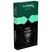 Презервативы с пролонгирующим эффектом DOMINO Classic Long action - 6 шт. - Domino - купить с доставкой в Раменском