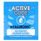 Лубрикант на водной основе Active Glide с гиалуроновой кислотой - 3 гр. - Биоритм - купить с доставкой в Раменском