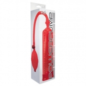 Красная вакуумная помпа Power Pump Red - Toy Joy - в Раменском купить с доставкой