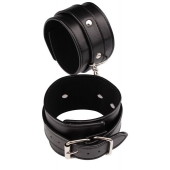 Черные оковы Classic Ankle Cuffs - Chisa - купить с доставкой в Раменском