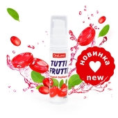 Гель-смазка Tutti-frutti со вкусом барбариса - 30 гр. - Биоритм - купить с доставкой в Раменском