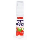 Гель-смазка Tutti-frutti со вкусом барбариса - 30 гр. - Биоритм - купить с доставкой в Раменском