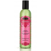 Массажное масло Naturals Strawberry Dreams с ароматом клубники - 236 мл. - Kama Sutra - купить с доставкой в Раменском