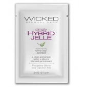 Гель-лубрикант на водно-силиконовой основе Simply Hybrid Jelle - 3 мл. - Wicked - купить с доставкой в Раменском