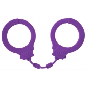 Фиолетовые силиконовые поножи Limitation - Lola Games - купить с доставкой в Раменском