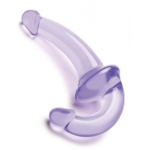 Фиолетовый безремневой страпон Strapless Strap-On - Lux Fetish - купить с доставкой в Раменском