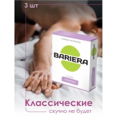 Классические презервативы Bariera Classic - 3 шт. - Bariera - купить с доставкой в Раменском