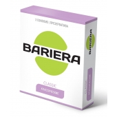 Классические презервативы Bariera Classic - 3 шт. - Bariera - купить с доставкой в Раменском