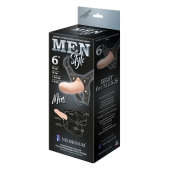 Пустотелый фаллопротез MEN STYLE - 17,5 см. - LOVETOY (А-Полимер) - купить с доставкой в Раменском