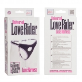 Трусы для страпона с универсальным креплением Universal Love Rider Luxe Harness - California Exotic Novelties - купить с доставкой в Раменском