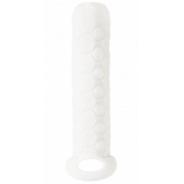Белый фаллоудлинитель Homme Long - 13,5 см. - Lola Games - в Раменском купить с доставкой