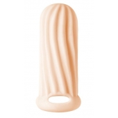 Телесный фаллоудлинитель Homme Wide - 11 см. - Lola Games - в Раменском купить с доставкой