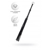 Черный флоггер Anonymo - 64 см. - ToyFa - купить с доставкой в Раменском