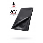 Черная простыня для секса из ПВХ - 220 х 200 см. - ToyFa - купить с доставкой в Раменском