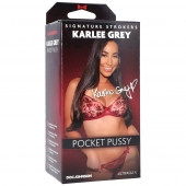 Мастурбатор-вагина Karlee Grey ULTRASKYN Pocket Pussy - Doc Johnson - в Раменском купить с доставкой