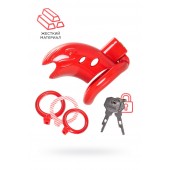 Красный мужской пояс верности из пластика - ToyFa - купить с доставкой в Раменском