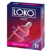 Стимулирующая насадка на пенис LOKO HOT с возбуждающим эффектом - Sitabella - в Раменском купить с доставкой