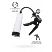 Прозрачная механическая помпа для пениса Viggo - Sexus - в Раменском купить с доставкой