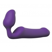 Фиолетовый безремневой страпон Queens L - Adrien Lastic - купить с доставкой в Раменском