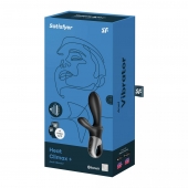 Черный анальный вибратор Heat Climax+ с функцией нагрева - 20,6 см. - Satisfyer - в Раменском купить с доставкой Черный анальный вибратор Heat Climax+ с функцией нагрева - 20,6 см. - Satisfyer - в Раменском купить с доставкой
