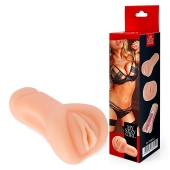 Телесный реалистичный мастурбатор в виде вагины - Bior toys - в Раменском купить с доставкой