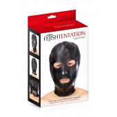 Маска-шлем с прорезями для глаз и рта - Fetish Tentation - купить с доставкой в Раменском