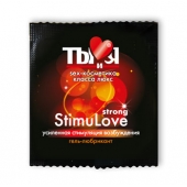 Разогревающий гель-лубрикант Stimulove Strong в одноразовой упаковке - 4 гр. - Биоритм - купить с доставкой в Раменском