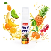 Гель-смазка Tutti-frutti со вкусом тропических фруктов - 30 гр. - Биоритм - купить с доставкой в Раменском