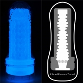 Светящийся в темноте мастурбатор Lumino Play Masturbator Ribbed - Lovetoy - в Раменском купить с доставкой