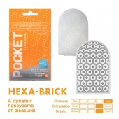 Карманный мастурбатор HEXA-BRICK - Tenga - в Раменском купить с доставкой