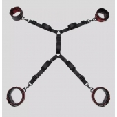 Изысканный набор фиксаций на кровати Reversible Under Mattress Restraint Set - Fifty Shades of Grey - купить с доставкой в Раменском