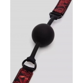 Кляп-шар на двусторонних ремешках Reversible Silicone Ball Gag - Fifty Shades of Grey - купить с доставкой в Раменском