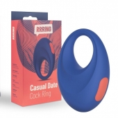 Синее эрекционное кольцо RRRING Casual Date Cock Ring - FeelzToys - в Раменском купить с доставкой