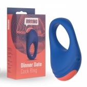 Синее эрекционное кольцо RRRING Dinner Date Cock Ring - FeelzToys - в Раменском купить с доставкой