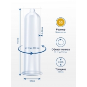 Презервативы MY.SIZE размер 53 - 10 шт. - My.Size - купить с доставкой в Раменском