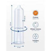 Презервативы MY.SIZE размер 57 - 3 шт. - My.Size - купить с доставкой в Раменском