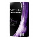 Презервативы с утолщённой стенкой VITALIS PREMIUM strong - 12 шт. - Vitalis - купить с доставкой в Раменском