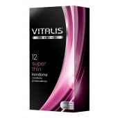 Ультратонкие презервативы VITALIS PREMIUM super thin - 12 шт. - Vitalis - купить с доставкой в Раменском