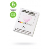 Супертонкие презервативы Masculan Pur - 3 шт. - Masculan - купить с доставкой в Раменском
