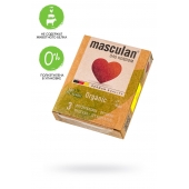 Экологически чистые презервативы Masculan Organic - 3 шт. - Masculan - купить с доставкой в Раменском