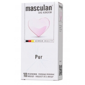 Супертонкие презервативы Masculan Pur - 10 шт. - Masculan - купить с доставкой в Раменском