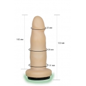 Телесная насадка Harness - 13,3 см. - LOVETOY (А-Полимер) - купить с доставкой в Раменском