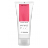 Смазка на водной основе Mixgliss Kiss с ароматом земляники - 70 мл. - Mixgliss - купить с доставкой в Раменском