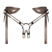 Бронзовый пояс для насадок Desirous Harness - Strap-on-me - купить с доставкой в Раменском