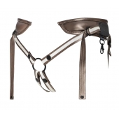 Бронзовый пояс для насадок Desirous Harness - Strap-on-me - купить с доставкой в Раменском