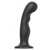 Черная насадка Strap-On-Me Dildo Plug P G size XXL - Strap-on-me - купить с доставкой в Раменском
