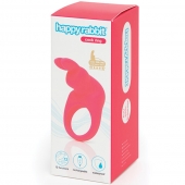 Розовое эрекционное виброкольцо Happy Rabbit Rechargeable Rabbit Cock Ring - Happy Rabbit - в Раменском купить с доставкой